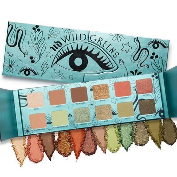 Urban Decay Other - Urban Decay WILD GREENS EYESHADOW PALETTE intense pigment w/earth toned neutrals